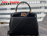 Fendi Peekaboo XS Black Nappa Leather Replica