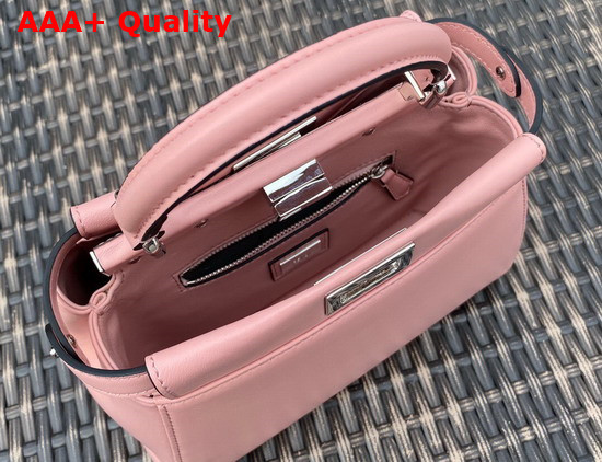 Fendi Peekaboo XS Pink Nappa Leather Replica