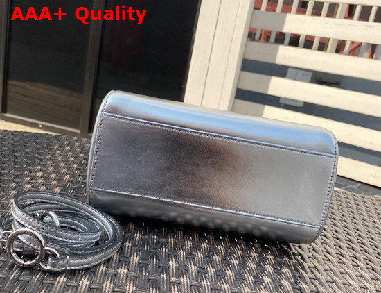 Fendi Peekaboo XS Silver Nappa Leather Replica