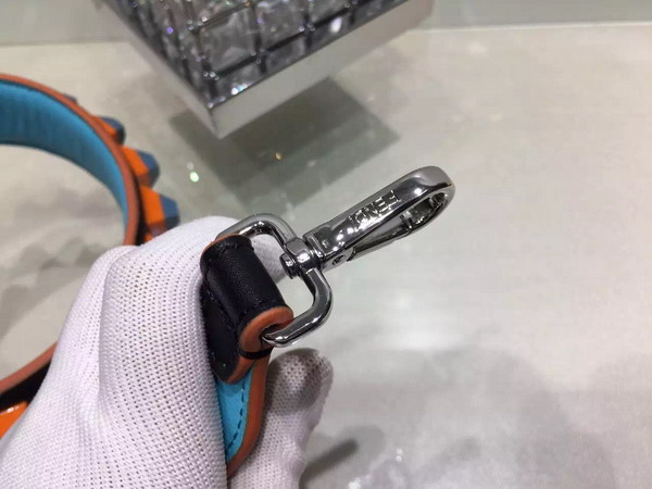 Fendi Rockstud Interchangeable Shoulder Strap Black and Light Blue for Sale