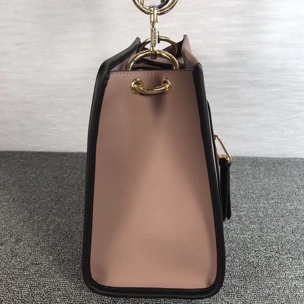 Fendi Runway Small Pink Leather Bag For Sale