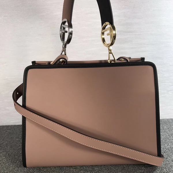 Fendi Runway Small Pink Leather Bag For Sale