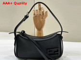 Fendi Simply Fendi Mini Black Leather Mini Bag Replica