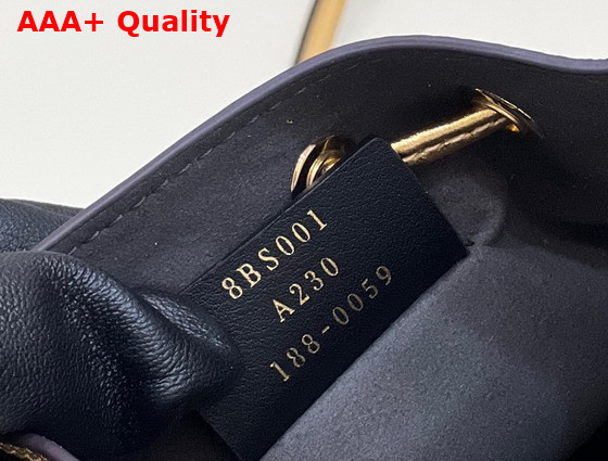 Fendi Small Mon Tresor Bucket Bag in Gold Leather Replica