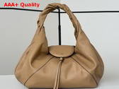 Fendi Spy Beige Leather Bag Replica