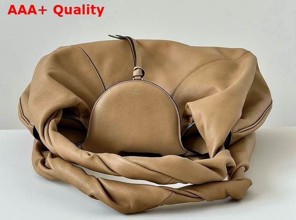 Fendi Spy Beige Leather Bag Replica