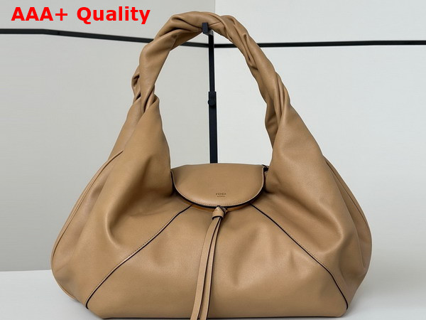 Fendi Spy Beige Leather Bag Replica