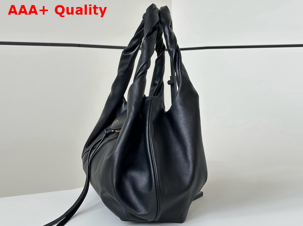 Fendi Spy Black Leather Bag Replica