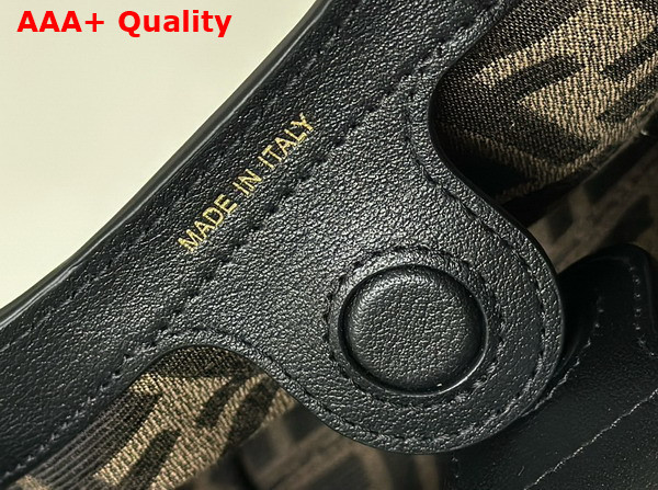 Fendi Spy Black Leather Bag Replica