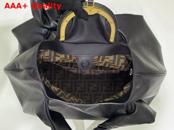 Fendi Spy Black Leather Bag Replica