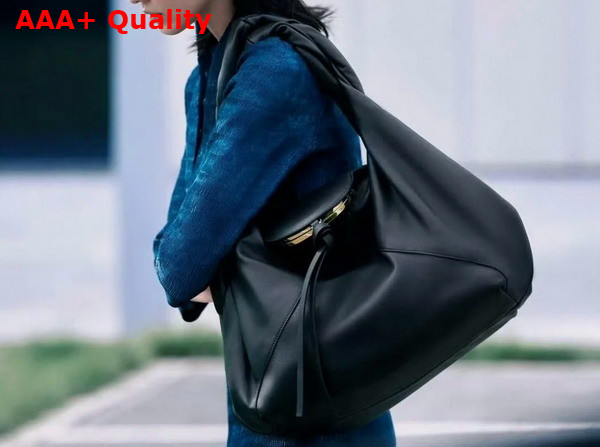 Fendi Spy Black Leather Bag Replica
