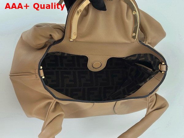 Fendi Spy Small Beige Leather Bag Replica
