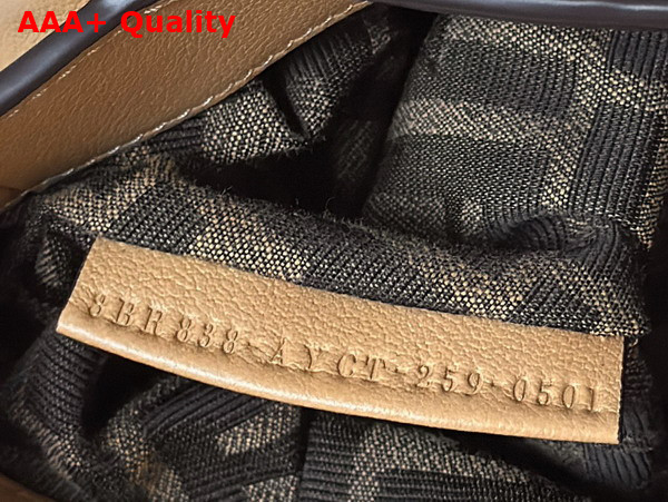 Fendi Spy Small Beige Leather Bag Replica