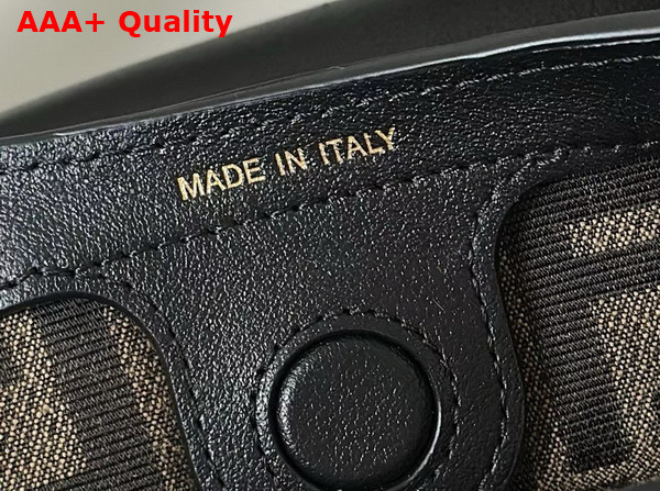 Fendi Spy Small Black Leather Bag Replica