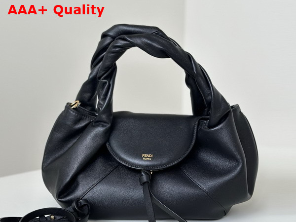 Fendi Spy Small Black Leather Bag Replica