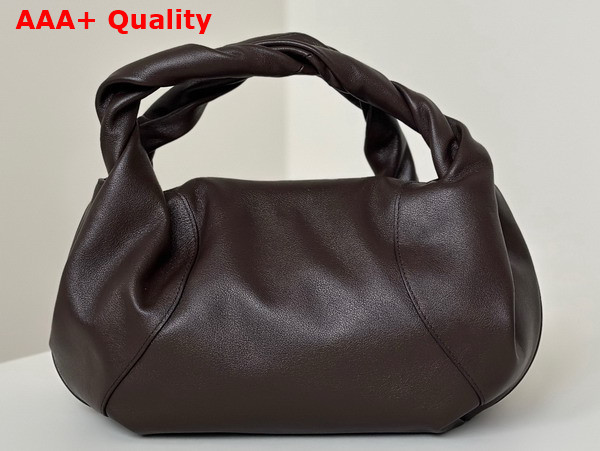 Fendi Spy Small Brown Leather Bag Replica