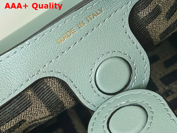 Fendi Spy Small Matcha Green Leather Bag Replica