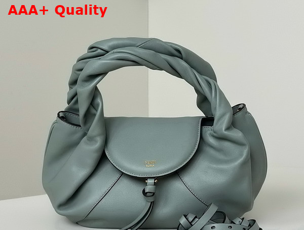 Fendi Spy Small Matcha Green Leather Bag Replica