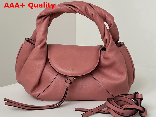 Fendi Spy Small Pink Leather Bag Replica