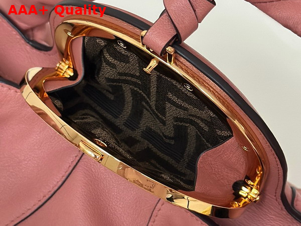 Fendi Spy Small Pink Leather Bag Replica