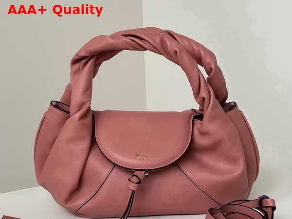 Fendi Spy Small Pink Leather Bag Replica