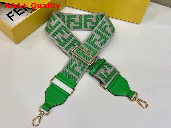 Fendi Strap You Green Ribbon Shoulder Strap Replica