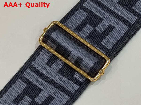 Fendi Strap You Grey Ribbon Shoulder Strap Replica