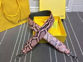 Fendi Strap You Interchangeable Pink Python Shoulder Strap for Sale