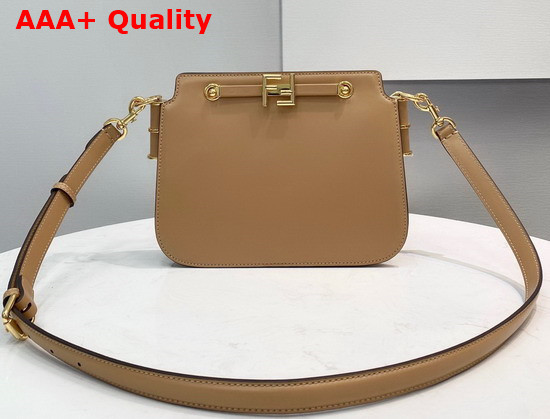 Fendi Touch Beige Leather Bag Replica