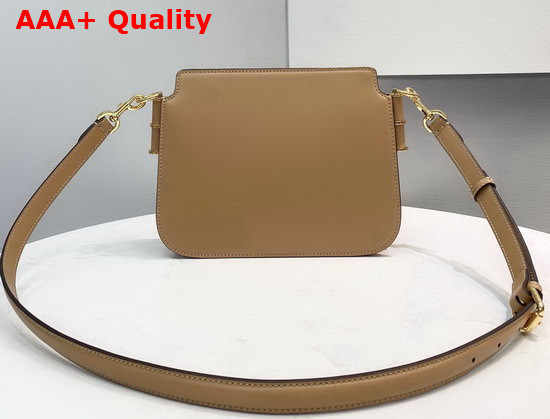 Fendi Touch Beige Leather Bag Replica