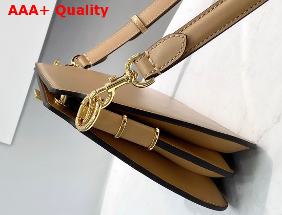 Fendi Touch Beige Leather Bag Replica