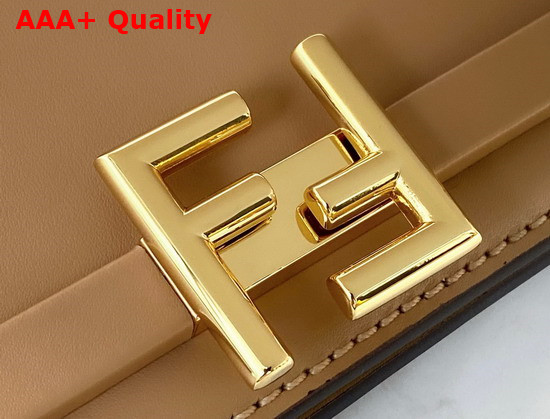 Fendi Touch Beige Leather Bag Replica