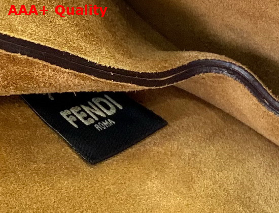 Fendi Touch Beige Leather Bag Replica