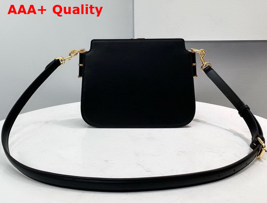 Fendi Touch Black Leather Bag Replica