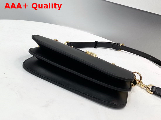 Fendi Touch Black Leather Bag Replica