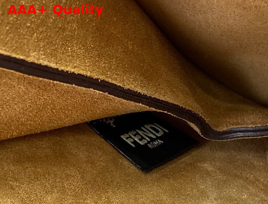 Fendi Touch Gray Leather Bag Replica
