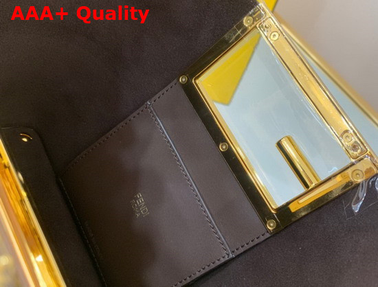 Fendi Way Small Dark Brown Leather Bag Replica