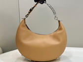 Fendigraphy Medium Brown Leather Bag Replica