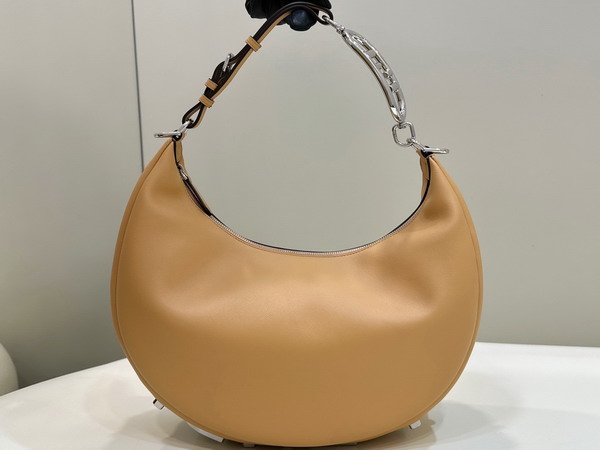 Fendigraphy Medium Brown Leather Bag Replica