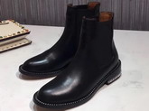 Givenchy Chelsea Boots in Black Smooth Box Leather For Sale