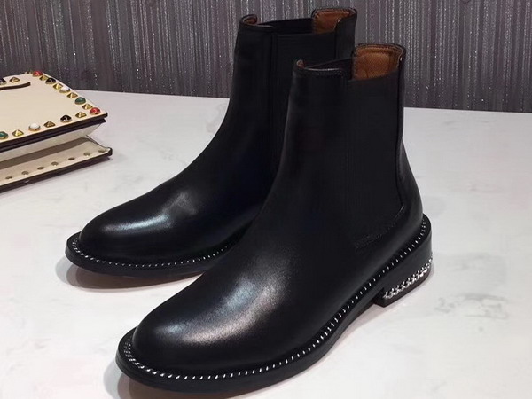 Givenchy Chelsea Boots in Black Smooth Box Leather For Sale