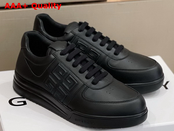 Givenchy G4 Sneakers in Black Leather Replica
