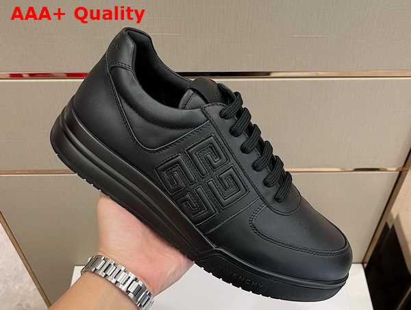 Givenchy G4 Sneakers in Black Leather Replica