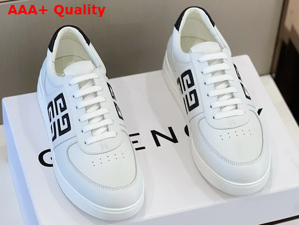 Givenchy G4 Sneakers in White and Black Leather Replica
