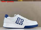 Givenchy G4 Sneakers in White and Blue Leather Replica
