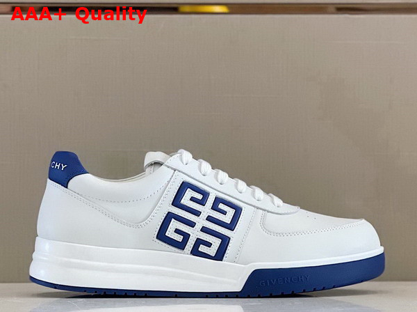 Givenchy G4 Sneakers in White and Blue Leather Replica