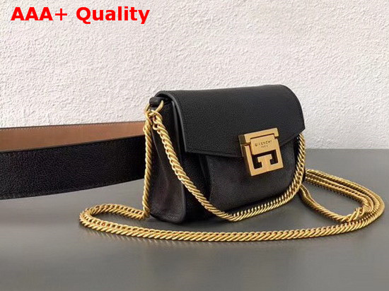 Givenchy GV3 Belt Bag in Black Leather and Suede Replica