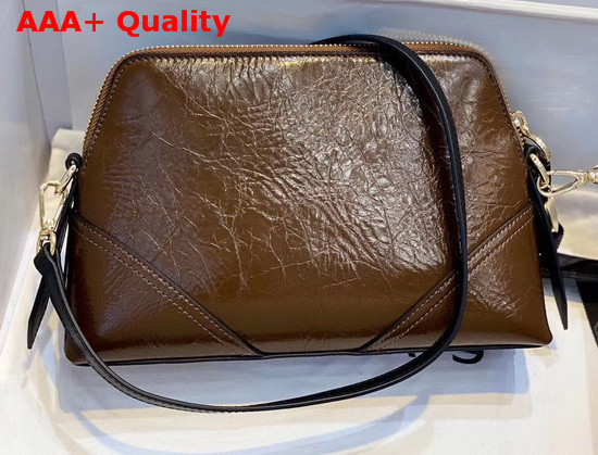Givenchy ID Crossbody Bag in Brown Aged Leather Replica