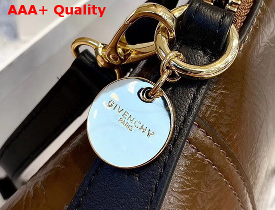 Givenchy ID Crossbody Bag in Brown Aged Leather Replica