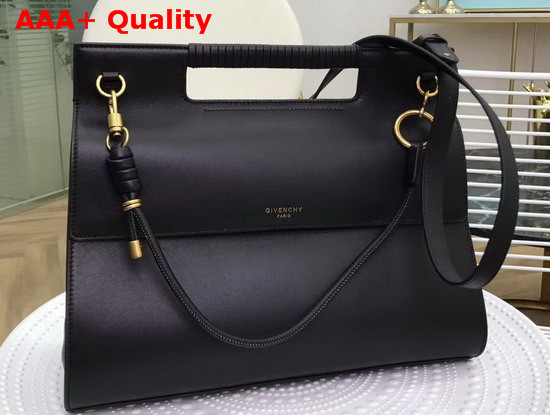 Givenchy Large Whip Bag in Black Smooth Leather Replica